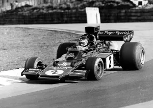 Daily Mail Race of Champions, Brands Hatch. Jacky Ickx-JPS Lotus 1974 Daily Mail Race of Champions, Brands Hatch. Jacky Ickx-JPS Lotus 1974