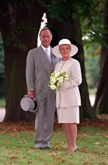 Dame Judi Dench September 1993 with co star Geoffrey Palmer Dame Judi Dench September 1993 with co star Geoffrey Palmer