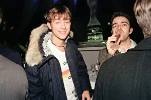 Images Dated 24th February 1997: Damon Albarn, lead singer of the British rock band Blur at the Brit Music Awards at Earls