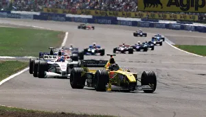 Damon Hill during the British Grand Prix July 1999 The 1999 British Grand Damon Hill during the British Grand Prix July 1999 The 1999 British Grand