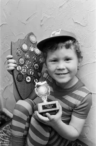 Dancing days... Five-year-old Scott Armstrong has won 18 medals Dancing days... Five-year-old Scott Armstrong has won 18 medals