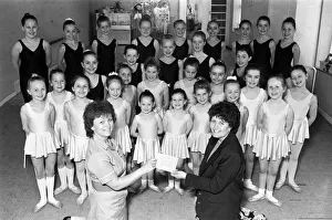 Dancing feat... pupils of the Victoria Wade School, Almondbury Dancing feat... pupils of the Victoria Wade School, Almondbury