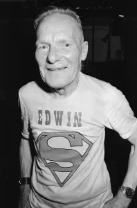 Dancing grandad Edwon Rolestone. 6th May 1979 Dancing grandad Edwon Rolestone. 6th May 1979
