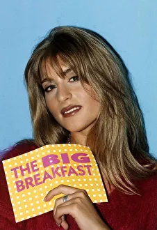 Dani Behr TV Presenter for The Big Breakfast Dani Behr TV Presenter for The Big Breakfast