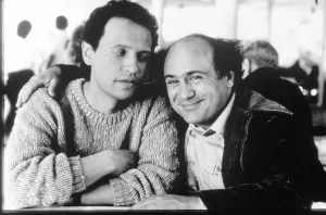 Danny DeVito and Billy Crystal American actors - April 1989 Dbase Danny DeVito and Billy Crystal American actors - April 1989 Dbase