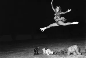 Daphne Walker - Skater. October 1952 C4819 Daphne Walker - Skater. October 1952 C4819