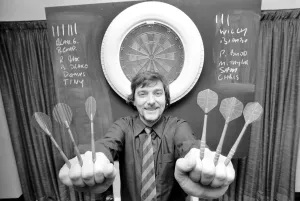 Darts. Allan Glazier. February 1975 75-00712-001 Darts. Allan Glazier. February 1975 75-00712-001