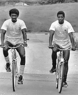 Dave Bennett (left) and Lloyd McGrath, Coventry City footballers who both broke their Dave Bennett (left) and Lloyd McGrath, Coventry City footballers who both broke their
