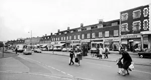Daventry Road shops, Cheylesmore, Coventry 8th March 1973 Daventry Road shops, Cheylesmore, Coventry 8th March 1973