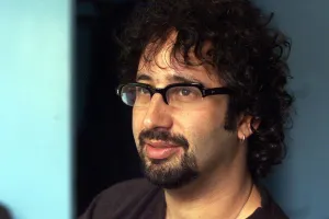 Mirror/1300to1399 01386/david baddiel dressing room june 1999 comic Mirror/1300to1399 01386/david baddiel dressing room june 1999 comic