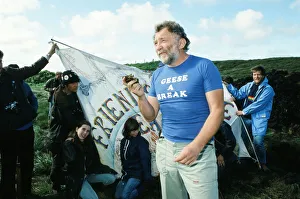David Bellamy visits Islay, Inner Hebrides. August 1985 David Bellamy visits Islay, Inner Hebrides. August 1985