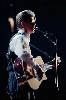 David Bowie performing at The Birmingham NEC, as part of his 1990 Sound David Bowie performing at The Birmingham NEC, as part of his 1990 Sound