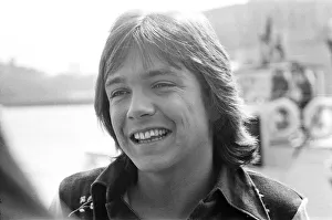 David Cassidy, singer and actor, pictured in 1972. David is pictured aboard David Cassidy, singer and actor, pictured in 1972. David is pictured aboard