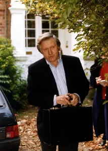David Dimbleby Leaving His Putney Home Tv Presenter David Dimbleby Leaving His Putney Home Tv Presenter