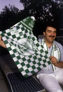 David Duff Hibernian football chairman August 1987 David Duff Hibernian football chairman August 1987