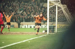 David Kelly celebrates his goal against Crystal Palace in the FA Cup David Kelly celebrates his goal against Crystal Palace in the FA Cup