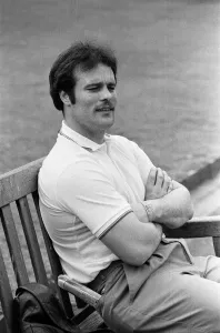 David Pearce, who is standing down as British Heavyweight Champion. 20th May 1985 David Pearce, who is standing down as British Heavyweight Champion. 20th May 1985