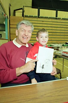 David Prowse, actor who plays Darth Vader in the Star Wars trilogy David Prowse, actor who plays Darth Vader in the Star Wars trilogy