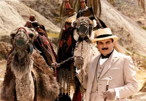 David Suchet plays the part of Poirot the detective DBase David Suchet plays the part of Poirot the detective DBase