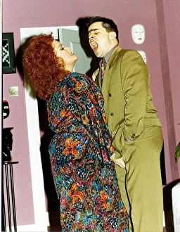 Dawn French with Kevin Allen in play by Ben Elton called Silly Cow Dawn French with Kevin Allen in play by Ben Elton called Silly Cow