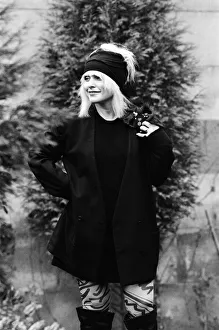 Debbie Harry in London to promote her new film Videodrome'. 20th November 1983 Debbie Harry in London to promote her new film Videodrome'. 20th November 1983