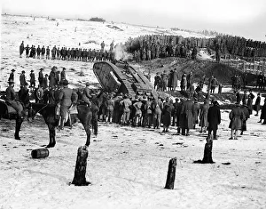 Demonstration of the tanks capabilities to US troops whilst training for the Western Demonstration of the tanks capabilities to US troops whilst training for the Western