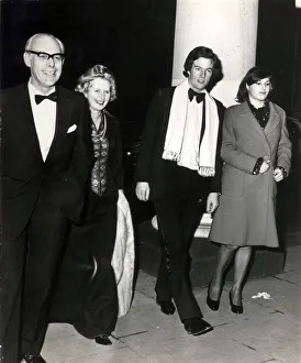 DENIS, MARGARET, MARK AND CAROL THATCHER (L-R) ARRIVE AT THE THEATRE ROYAL HAYMARKET DENIS, MARGARET, MARK AND CAROL THATCHER (L-R) ARRIVE AT THE THEATRE ROYAL HAYMARKET