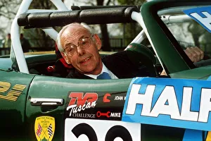 Denis Thatcher helping to promote Halfords Denis Thatcher helping to promote Halfords