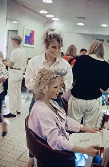 Denise McAdam, Hairdresser, 5th July 1986. In 1986 Denise' Denise McAdam, Hairdresser, 5th July 1986. In 1986 Denise'