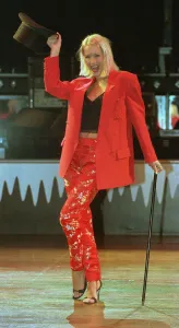 Denise Van Outen TV Presenter December 1997 auditioning at the Hippodrome to become a new Denise Van Outen TV Presenter December 1997 auditioning at the Hippodrome to become a new