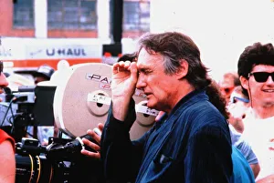 Dennis Hopper actor doing some directoring Dbase MSI A©Mirrorpix Dennis Hopper actor doing some directoring Dbase MSI A©Mirrorpix