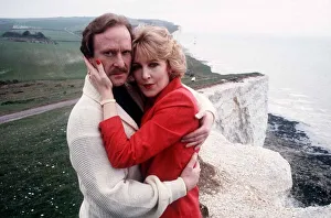 Dennis Waterman with Patricia Hodge who apper in the TV series The Life Dennis Waterman with Patricia Hodge who apper in the TV series The Life