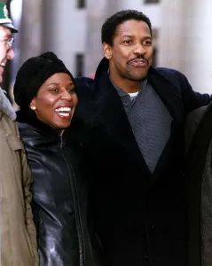 Denzel Washington American Actor out with his wife Pauletta Dbase Denzel Washington American Actor out with his wife Pauletta Dbase