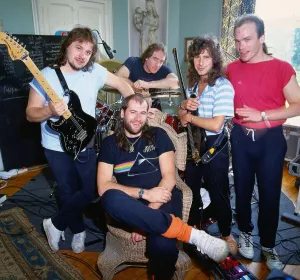Derek Dick musician singer Fish November 1988 with pop group band Marillion Derek Dick musician singer Fish November 1988 with pop group band Marillion
