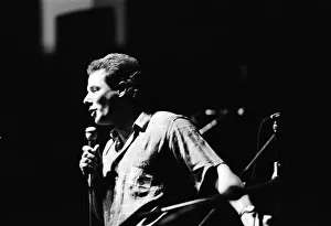 Derek Hatton speaking at Liver Aid, Liverpool Empire Theatre. 20th September 1985 Derek Hatton speaking at Liver Aid, Liverpool Empire Theatre. 20th September 1985