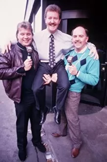 00236 Collection: Derek Johnstone & Chick Young with Jonathan Watson 1988
