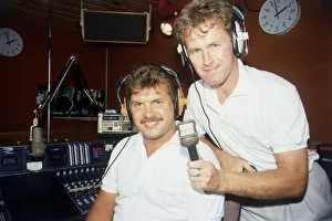 Derek Johnstone with Davie Provan October 1989 Derek Johnstone with Davie Provan October 1989