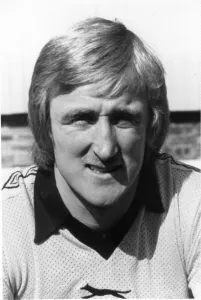 Derek Parkin Wolverhampton Wanderers fullback August 1977 *** Local Caption *** football Derek Parkin Wolverhampton Wanderers fullback August 1977 *** Local Caption *** football