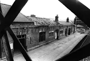 The derelict and vandalised Blaydon Railway Station on 10th July 1977 The derelict and vandalised Blaydon Railway Station on 10th July 1977