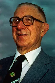 Desmond White Celtic football chairman August 1985 Desmond White Celtic football chairman August 1985