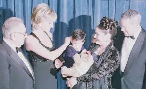 Diana, Princess of Wales accompanied by former US Secretary of State Henry Kissinger Diana, Princess of Wales accompanied by former US Secretary of State Henry Kissinger