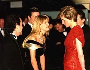 Diana Princess of Wales attends the Premiere of When Harry met Sally Diana Princess of Wales attends the Premiere of When Harry met Sally