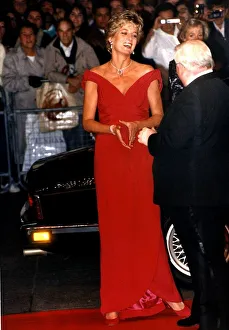 Diana, Princess of Wales attends the Premiere of Just Like a Woman Diana, Princess of Wales attends the Premiere of Just Like a Woman