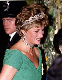 Diana, The Princess Of Wales attends the Return Banquet Diana, The Princess Of Wales attends the Return Banquet