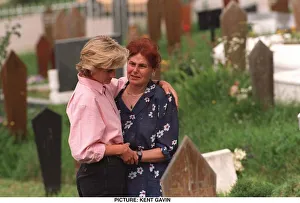 Diana, Princess of Wales makes a three day visit to Bosnia - Herzegovina as part of her Diana, Princess of Wales makes a three day visit to Bosnia - Herzegovina as part of her