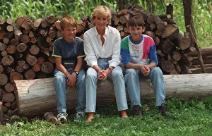 Diana, Princess of Wales makes a three day visit to Bosnia - Herzegovina as part of her Diana, Princess of Wales makes a three day visit to Bosnia - Herzegovina as part of her