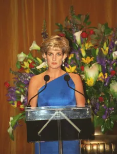 Diana, Princess of Wales makes a speech at the Victor Chang Cardiac Research Institute Diana, Princess of Wales makes a speech at the Victor Chang Cardiac Research Institute
