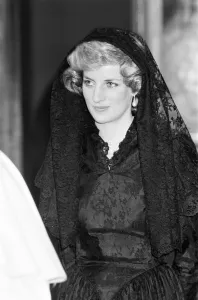 Diana, Princess of Wales meets Pope John Paul II at the Vatican. 29th April 1985 Diana, Princess of Wales meets Pope John Paul II at the Vatican. 29th April 1985