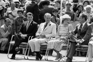 Diana, Princess of Wales in Ottawa, Canada, with Prime Minister Pierre Trudeau Diana, Princess of Wales in Ottawa, Canada, with Prime Minister Pierre Trudeau