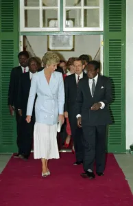 Diana, Princess of Wales Overseas Visit to Zimbabwe, July 1993 Diana, Princess of Wales Overseas Visit to Zimbabwe, July 1993